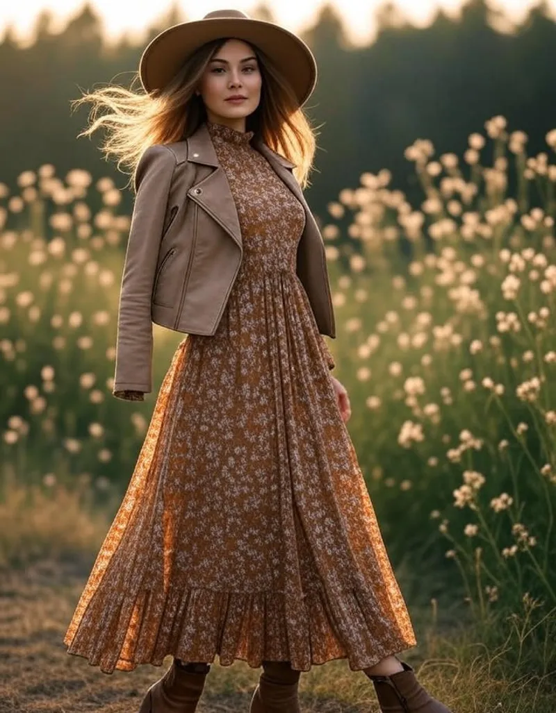How to Dress 70s with Normal Clothes