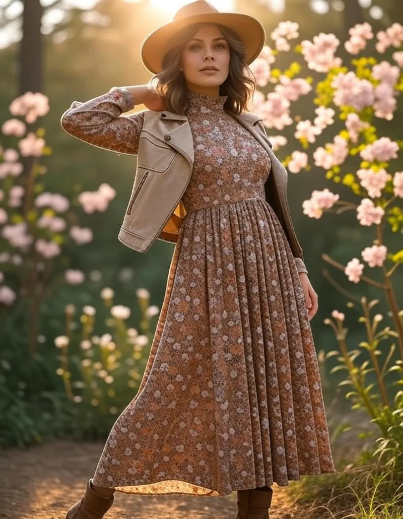 How to Dress 70s with Normal Clothes