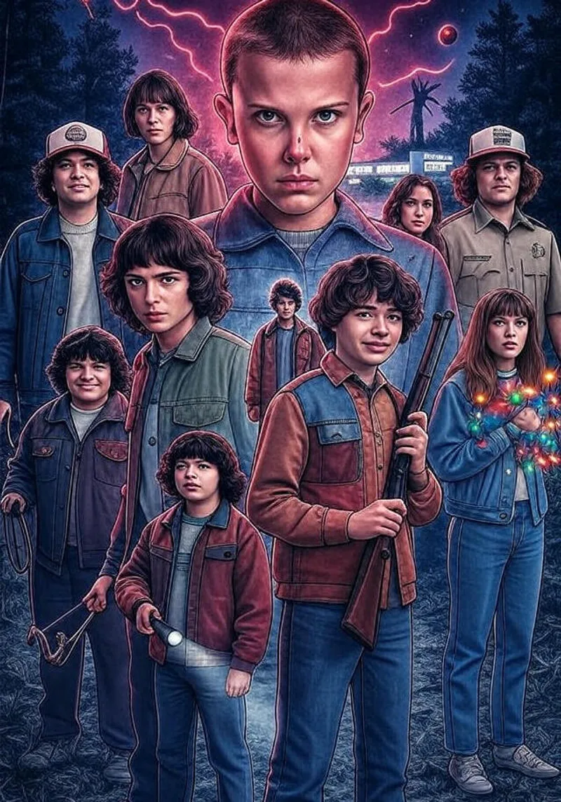 Stranger Things: A Journey Through Hawkins and the Upside Down